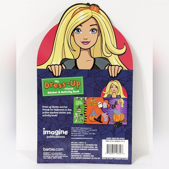 Barbie Happy Halloween Sticker & Activity Book - Picture 6 of 6